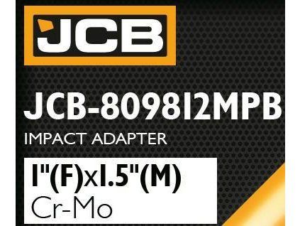 Adaptator de impact JCB Cr-Mo 1'' (F) x 1.5'' (M) PATRAT