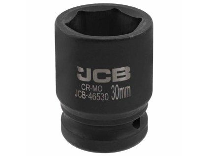 Cheie cu impact JCB 3/4" 30mm 6-prismă Cr-Mo - Cheie tip ratchet