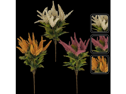 Ramură artificială - Buchet de heather 44 cm amestec de culori