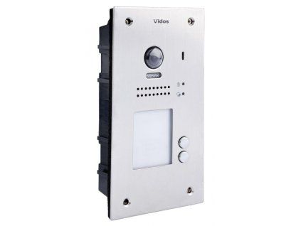 S1202A-2 - Panou de intercomunicare DUO 2-apartamente cu cameră și cititor de proximitate RFID 125kHz - Vidos