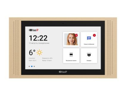 AT-10 GOLD - Monitor IP interior, 10" IPS LCD, PoE, SIP 2.0 - BasIP