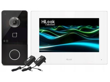 IP-VIS-SLIM-W - Set de interfon video Villa IP, WiFi, Mifare - HiLook by Hikvision