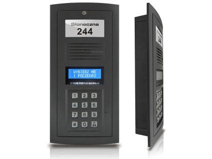 OP-SL255-G - Panou digital pentru interfon, culoare grafit - Elfon