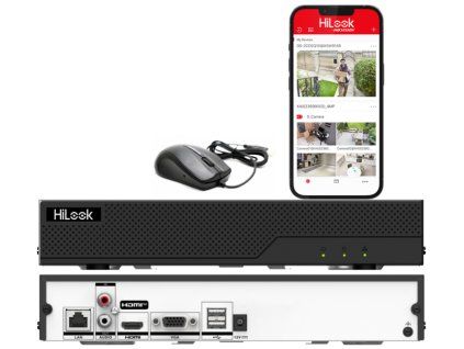 NVR-108MH-C(E) - NVR IP cu 8 canale, până la 8MPx, Detecție mișcare 2.0 - HiLook de la Hikvision