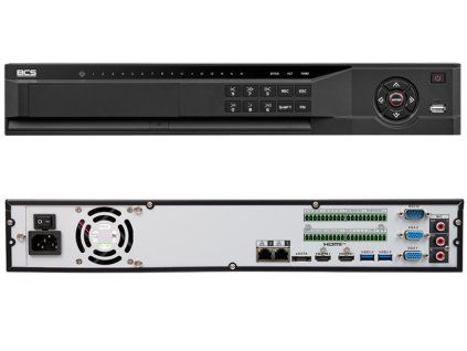 BCS-L-NVR3204-A-4K - Recorder IP 32 canale, până la 32Mpx, 4x HDD, Ai - BCS LINE