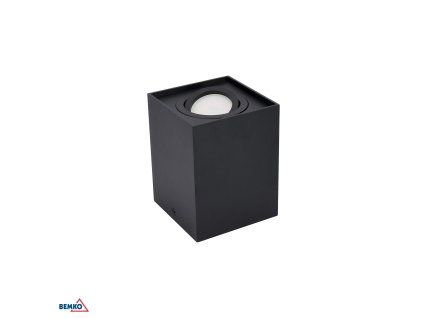 Spot încastrat Bemko GU10, negru, 96×96 mm, BM-C23-DLO-AS-GU10-150-BL