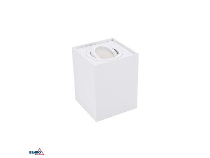 Corp de iluminat spot încastrat GU10, alb, 96 × 96 mm BM-C23-DLO-AS-GU10-150-WH