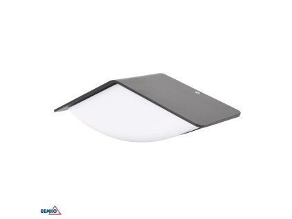 Corp de iluminat LED de exterior pentru perete Bemko Valant 8 W 3000 K IP65, grafit, BM-C25-EL1-K-007GR-3K