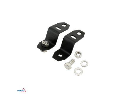 Kit de montaj pentru montaj aparent al corpului de iluminat HBM, negru, oțel inoxidabil BM-C85-HBM-ZMN-9005A