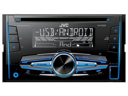 Autoradio KW-R520 CD USB AUX, 2 DIN