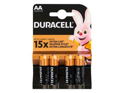 Baterii alcaline AA 1,5 DURACELL