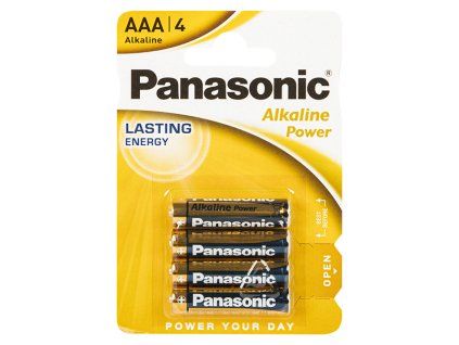Baterii alcaline AAA 1,5 LR3 Panasonic