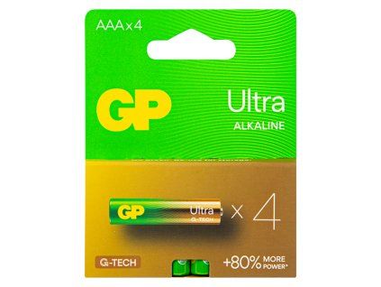 Baterie alcalină AAA 1,5 LR3 GP ULTRA