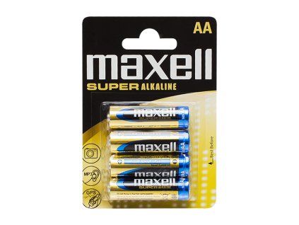 Baterii alcaline AA 1,5 LR6 MAXELL SUPER