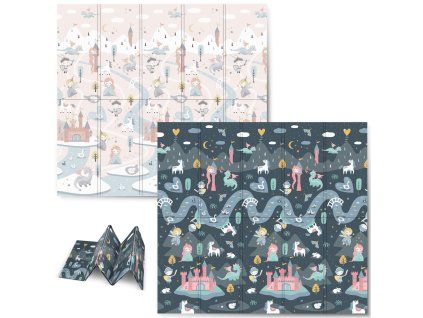 Saltea de spumă pentru copii 200 x 180 x 1 cm Nukido 734002