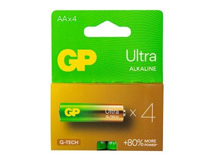 Baterii alcaline AA 1,5 LR6 GP ULTRA