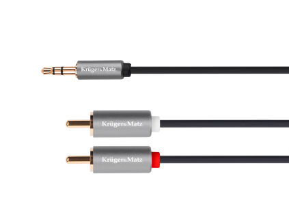 JACK 3,5 - 2RCA 5m KM1217