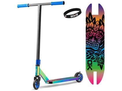Trotinetă FreeStyle SOKE PRO street rainbow performance 1618A
