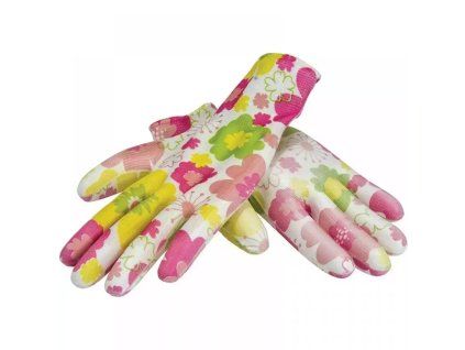 Mănuși de lucru PU, damă, mix de culori, mărimea 8 BH1008R08