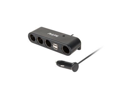 Adaptor auto cu 4 porturi USB PY-CHR0011