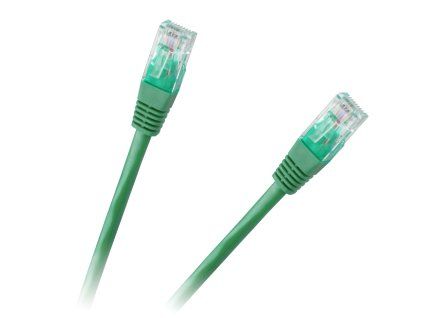 Cablu de internet 3,0m CCA verde cat.6e