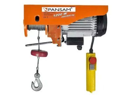 Troliu electric 1200W, 400/800 kg A045120