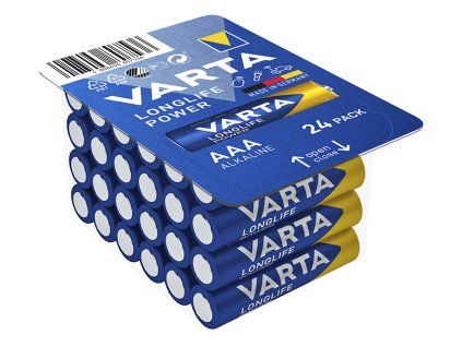 Baterii alcaline AAA 1,5 LR3 Varta